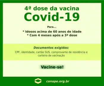 Quarta dose contra o coronavírus - +60